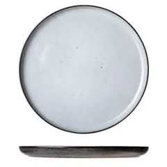 Тарелка «Сиель блю» десертная керамика D=220,H=15мм голуб.