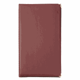 Папка для счетов кожа ,L=22,B=12см бордо