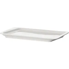 Тарелка «Кунстверк» прямоугольная фарфор ,L=25,5,B=15см белый, изображение 2