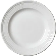 Plate “Bid” porcelain D=16.5cm white