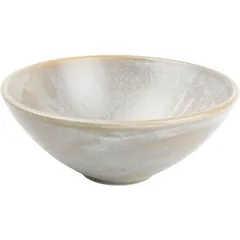 Salad bowl  porcelain  D=195, H=80mm  beige.