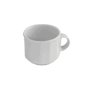 Чашка чайная «Меркури» фарфор 200мл белый, Объем по данным поставщика (мл): 200