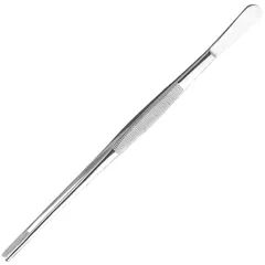 Tweezers for the kitchen  stainless steel , L=300, B=25mm  metal.
