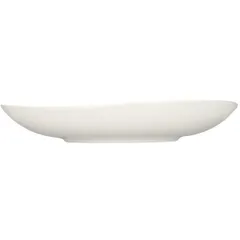 Dish "Purity" deep asymmetrical  porcelain  1.35 l  D=286, H=50mm  white