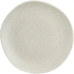 Plate “Rocaleo Nature” small  porcelain  D=25.5 cm  gray