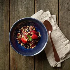 Салатник «Везувиус» фарфор 457мл D=13,H=7см синий, изображение 3