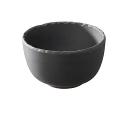 Salad bowl “Basalt” ceramics 80ml D=75,H=45mm black