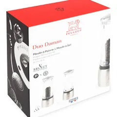 Мельница для перца «Даман» акрил,сталь нерж. D=6,H=16см прозр.,металлич., изображение 2