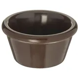 Соусник пластик 60мл D=75,H=40мм коричнев.