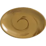 Блюдо «Анфора Алма» овальное фарфор ,L=34,B=23см олив.