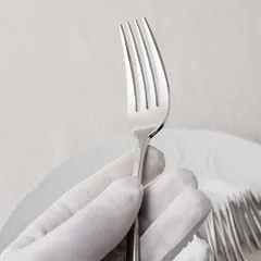 Вилка столовая «Адажио» сталь нерж. ,L=205/60,B=4мм металлич., изображение 4