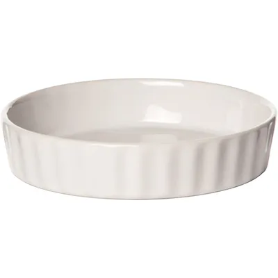 Форма для запекания фарфор 170мл D=125,H=26мм белый