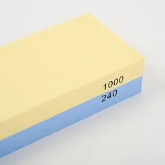 Камень точильный абразивность 240/1000 бежев.,серый, изображение 4