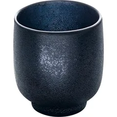 Чашка кофейная «Нара» керамика 100мл черный,тем.син.