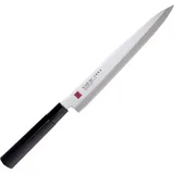 Нож кухонный д/сашими сталь нерж.,дерево ,L=375/240,B=32мм металлич.,черный