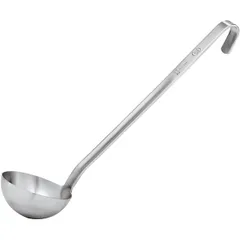 Ladle stainless steel 0.75l D=14,H=6,L=56cm metal.