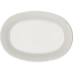 Блюдо «Портофино» овальное фарфор ,H=30,L=405,B=290мм белый