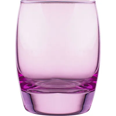 Олд фэшн «Энджой» стекло 350мл D=68,H=105мм розов., Цвет: Розовый