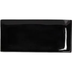 Блюдо для суши «Кунстверк» фарфор ,H=18,L=240,B=110мм черный, изображение 2