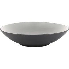 Salad bowl “Ekinox” ceramics 1l D=240,H=55mm gray