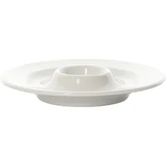 Подставка для яйца «Карат» фарфор D=130,H=25мм белый