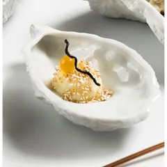 Блюдо для подачи «Медитер» для презентаций фарфор ,H=2,L=12,B=8см белый,матовый, изображение 3