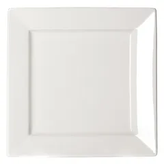 Тарелка «Кунстверк» квадратная фарфор ,H=18,L=190,B=190мм белый