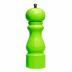 Мельница для соли метал.мех. бук D=65,H=200мм зелен.