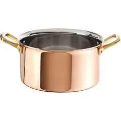 3-layer pan  copper stainless steel,aluminum 3.5l D=20,H=11cm copper