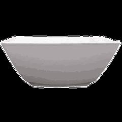 Salad bowl “Victoria” square  porcelain  2 l , H=95, L=225, B=225mm  white