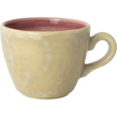 Coffee cup “Aurora Vesuvius Rose Quartz”  porcelain  85ml  D=65mm  beige, pink.