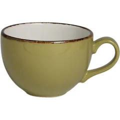 Чашка чайная «Террамеса Олива» фарфор 228мл D=9,H=6см олив.