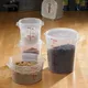 Контейнер для продуктов градуированный полипроп. 0,9л D=15,4,H=12,7см прозр., изображение 6