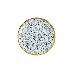 Тарелка «Калиф» мелкая фарфор D=21см белый,синий