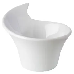 Salad bowl for compliment plastic 70ml ,H=60,L=85,B=70mm white