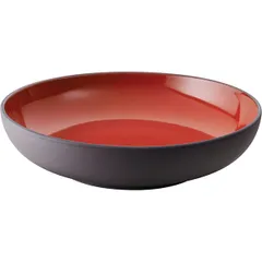 Salad bowl “Solid” ceramics D=17.5cm red