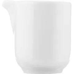 Milk jug without handle “Nami” porcelain 30ml white