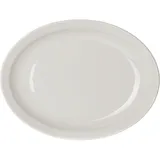 Блюдо «Акапулько» овальное фарфор ,H=4,L=36,B=28см белый