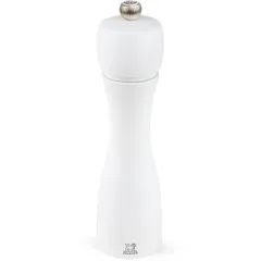 Мельница для соли «Таити» металлический механизм бук ,H=20см белый
