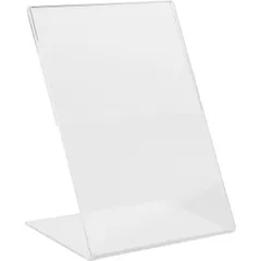 Price holder plastic ,H=15,B=10.5cm transparent.