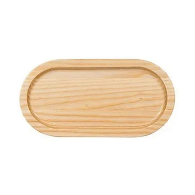 Блюдо для подачи «Эр-гоу!» овальное ясень ,H=2,L=22,B=11см св. дерево