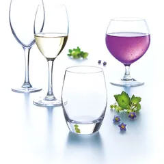 Бокал для вина «Малеа» стекло 350мл D=6,H=21,B=8см прозр., изображение 2