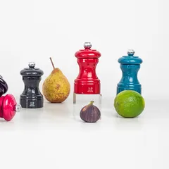 Мельница для соли «Бистрорама» бук ,H=10см бирюз., изображение 4