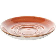 Блюдце «Крафт Терракота» фарфор D=110/40,H=13мм терракот, изображение 2