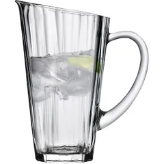 Кувшин хр.стекло 1л D=13,7,H=20,9см прозр., изображение 3