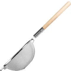 Дуршлаг двойн.сетка сталь нерж.,дерево D=35,H=14,L=83,5см, изображение 3