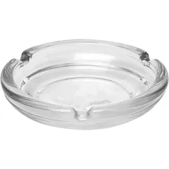 Ashtray “Smoking” glass D=116,H=24mm clear.