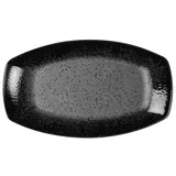 Тарелка «Нанокрем Блэк» прямоугольная фарфор ,H=33,L=270,B=160мм черный