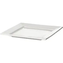 Тарелка «Кунстверк» квадратная фарфор ,H=19,L=212,B=212мм белый, изображение 2