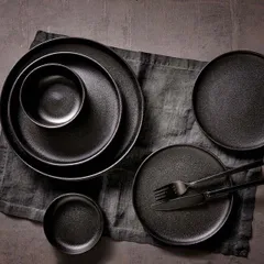 Салатник «Юниверс» фарфор D=11см черный, изображение 3